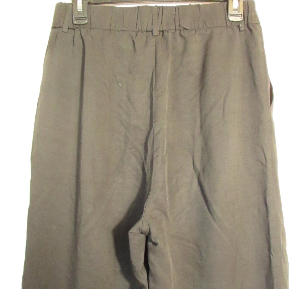 Commense Solid Black Wide Leg Pants - image 6